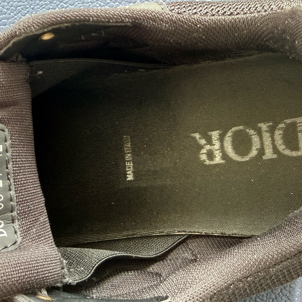 Dior B30 Men's Black Sneakers - Picture 9 of 11